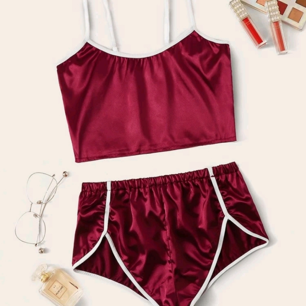 Satin pj set